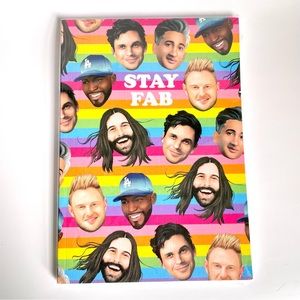 🔻LAST CHANCE🔻 QUEER EYE Fab 5 “Stay Fab” Notebook